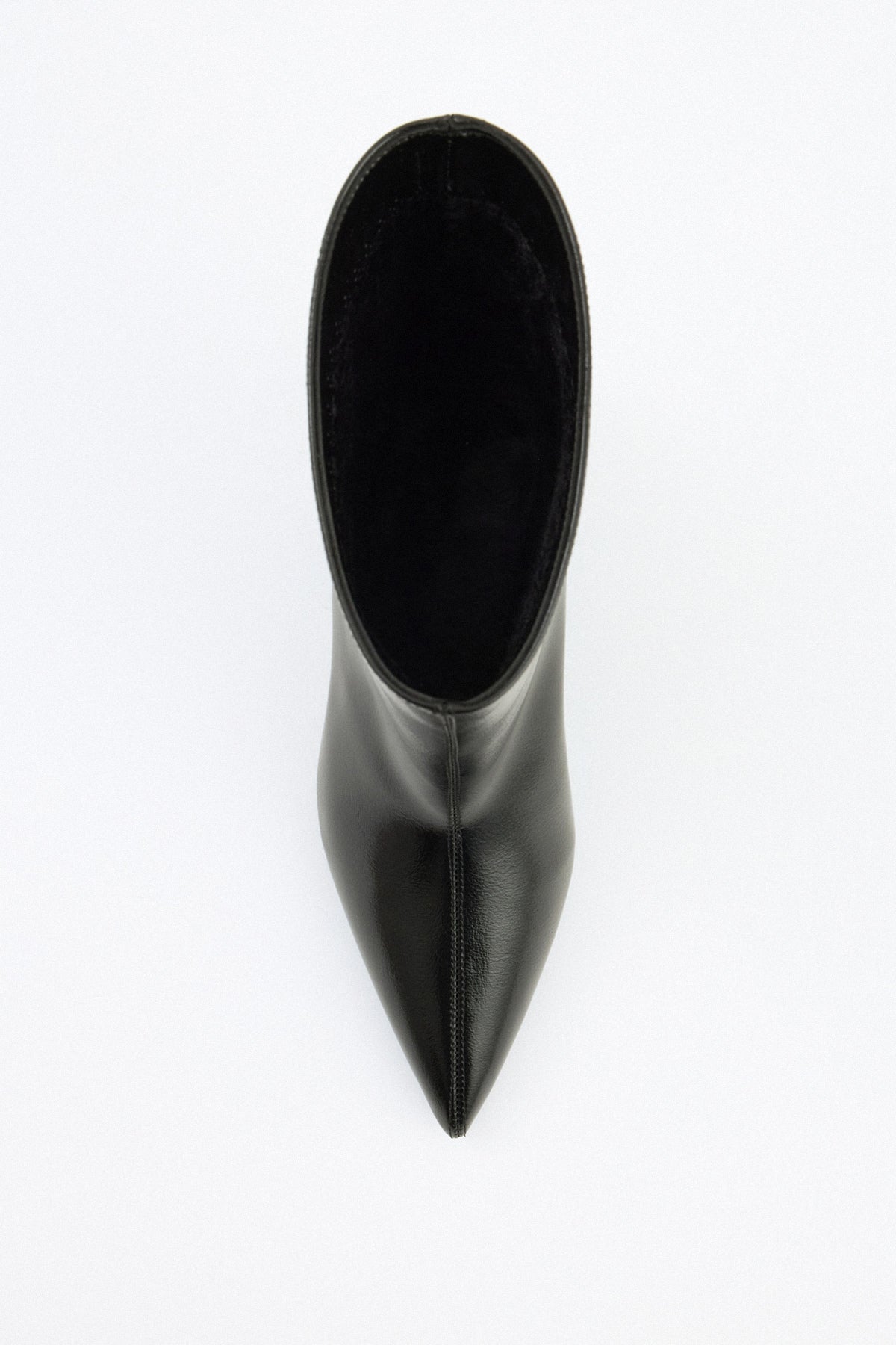 Florence Leather Ankle Boots - Black